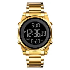 Skmei Time Beauty Southeast Asia Electronic Watch Men's Stainless Steel Band Business Fashion Chronograph Brand Watch