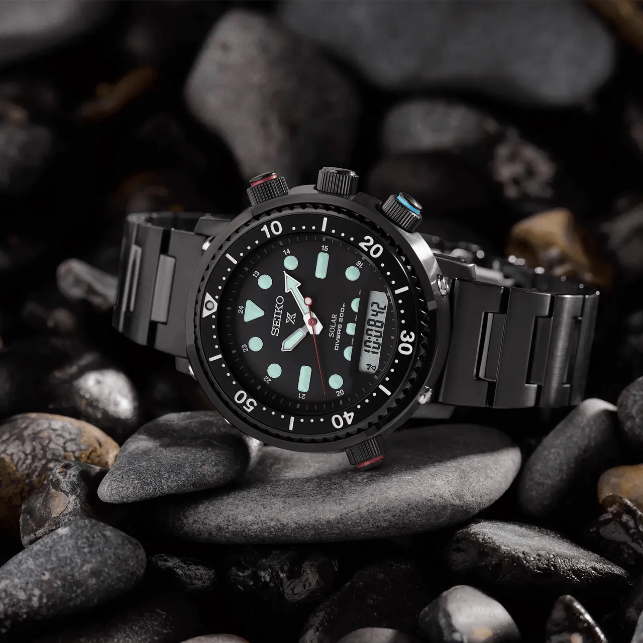 SNJ037P - Seiko Prospex Solar ‘Commando Arnie’ Hybrid Diver’s 40th Anniversary Watch