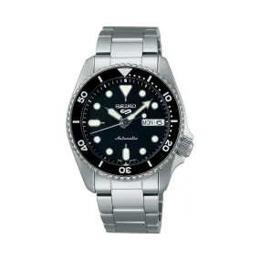 SRPK29K - Seiko 5 Sports SKX ‘Midi’ Black Automatic Watch