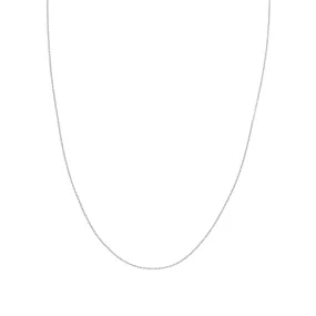 Sterling Silver 1.05mm Cable Chain