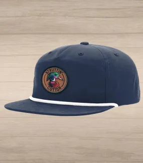Struttin' Cotton Wood Duck Cherish Patch Navy Hat