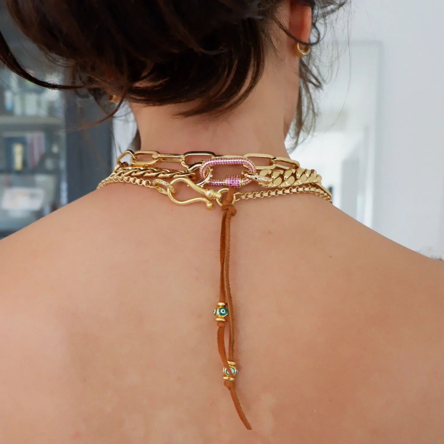 stylish cuban choker necklace