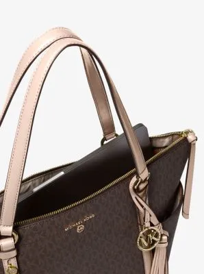 Sullivan Large Logo Top-Zip Tote Bag