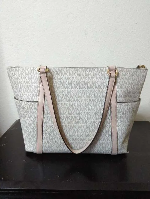 Sullivan Large Logo Top-Zip Tote Bag