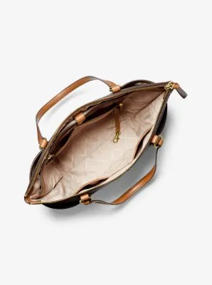 Sullivan Large Logo Top-Zip Tote Bag