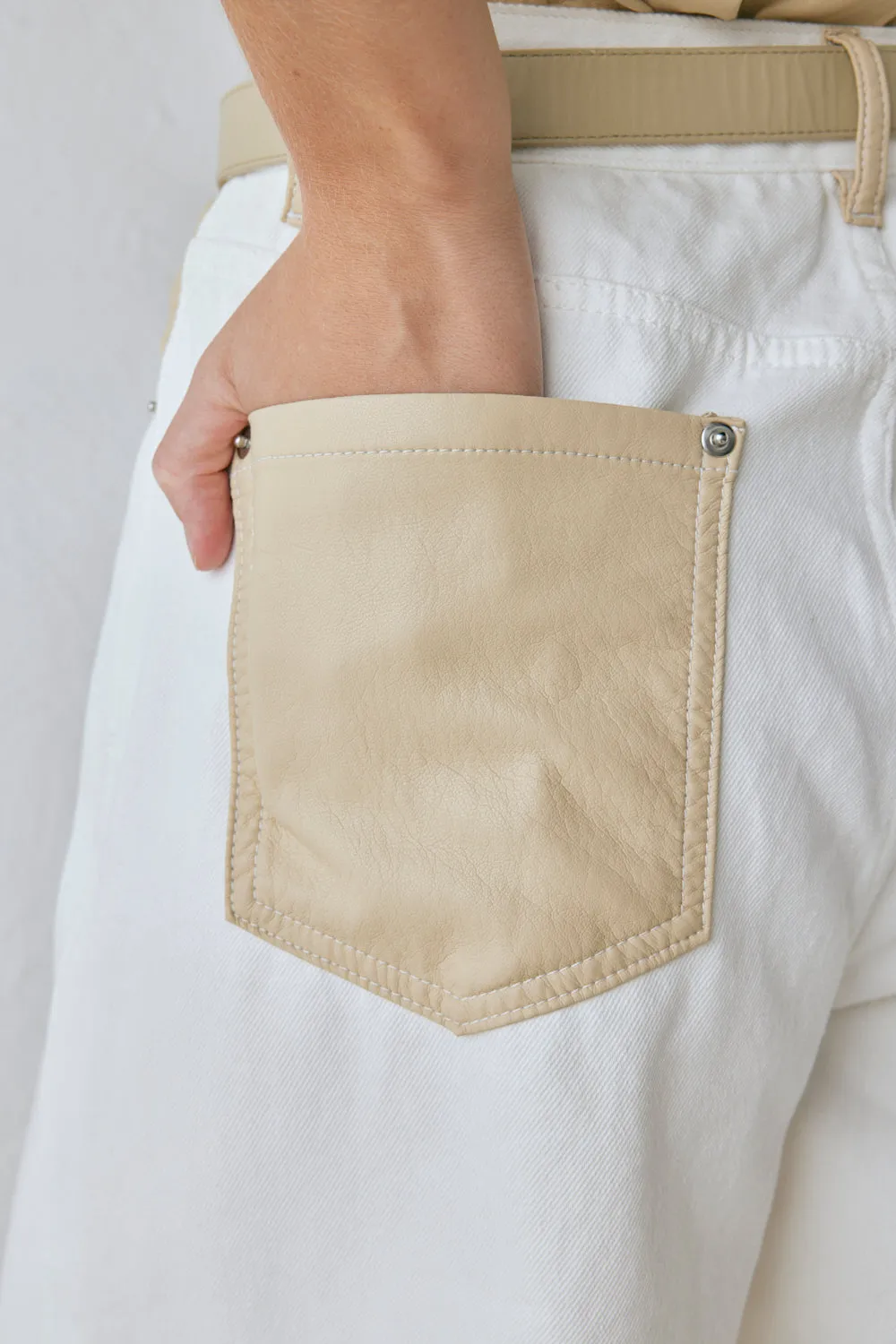 Sutton Denim Jeans White