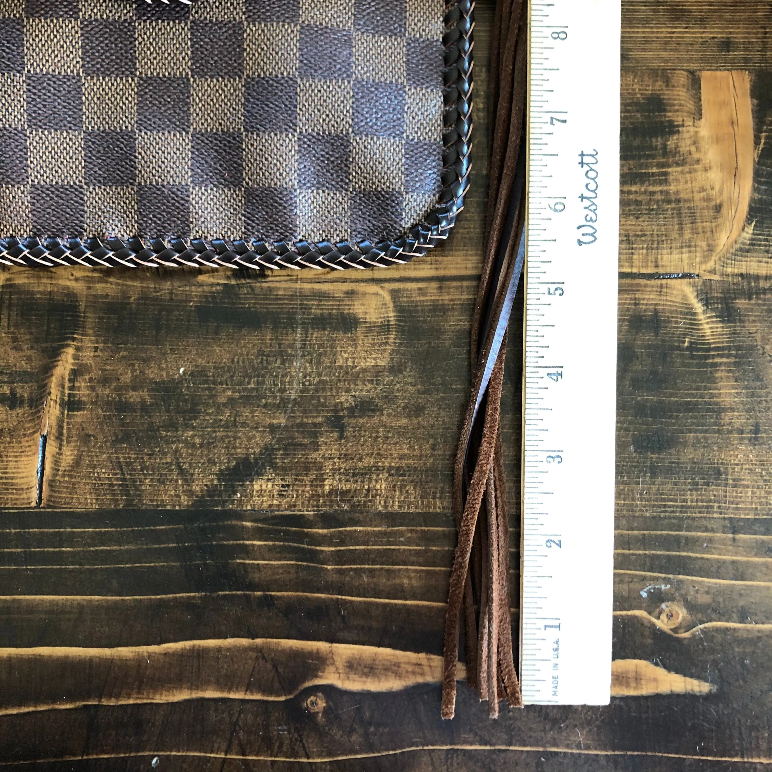 The Falcon - Vintage Damier/Monogram Mix Wristlet/Crossbody/Clutch