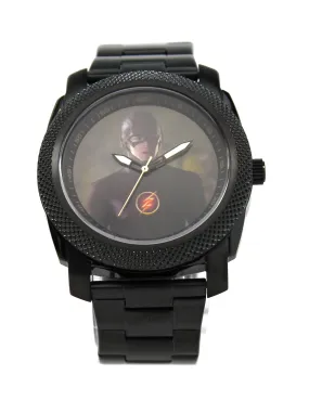 The Flash Grant Gustin Black Stainless Steel Watch (FLT8003)