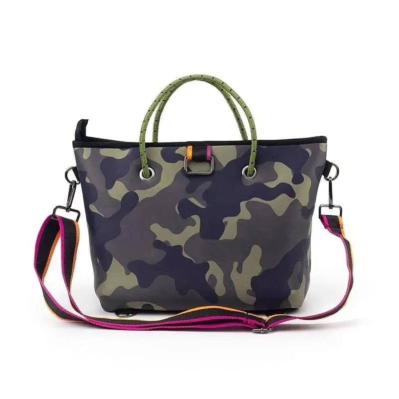 Threaded Pear, Neoprene Handbag & Wristlet