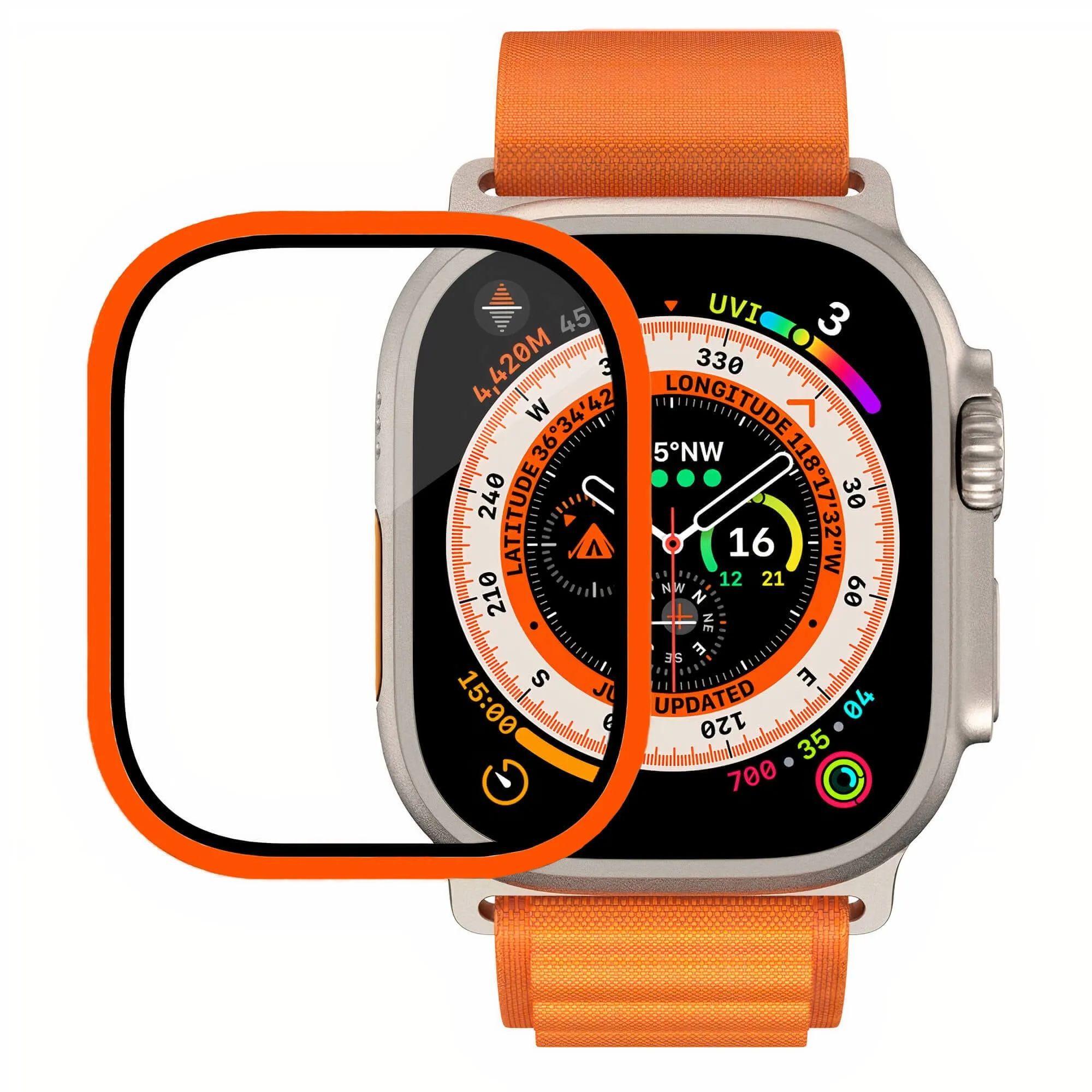 Titanium Screen Protector for Apple Watch Ultra (free)