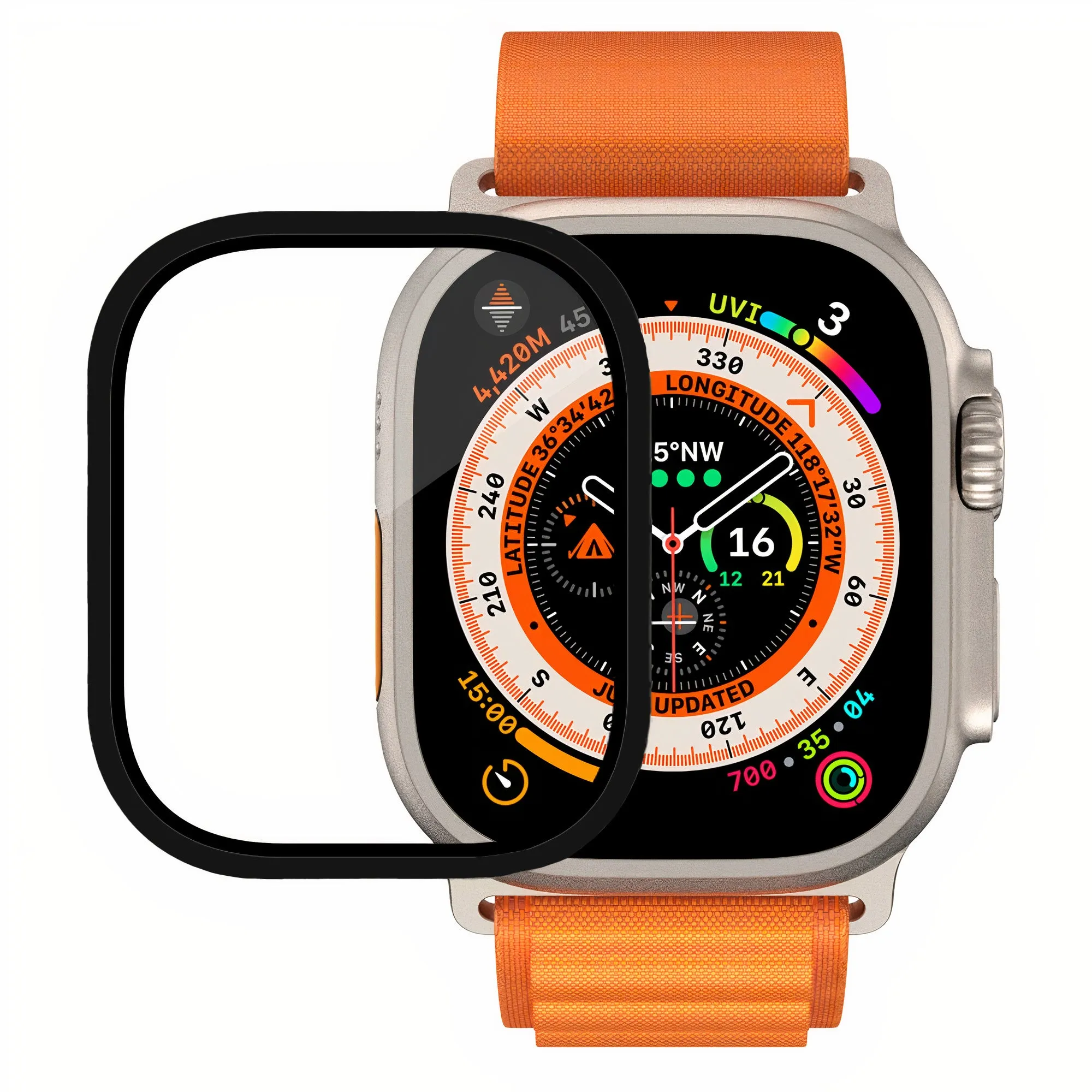 Titanium Screen Protector for Apple Watch Ultra (free)