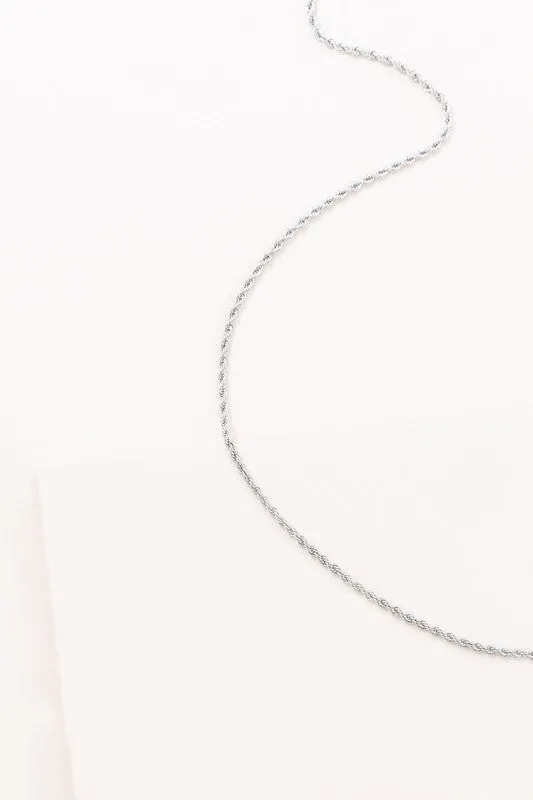 Twist Around Necklace