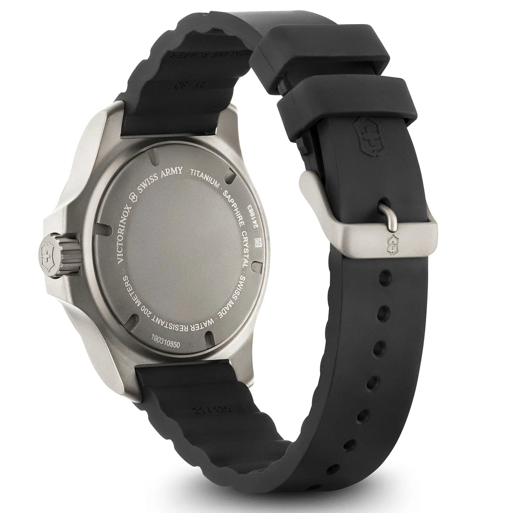 Victorinox I.N.O.X. Titanium Men's Black Watch 241883