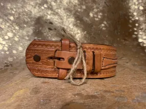 Vintage Handcrafted Snap-Back Belt