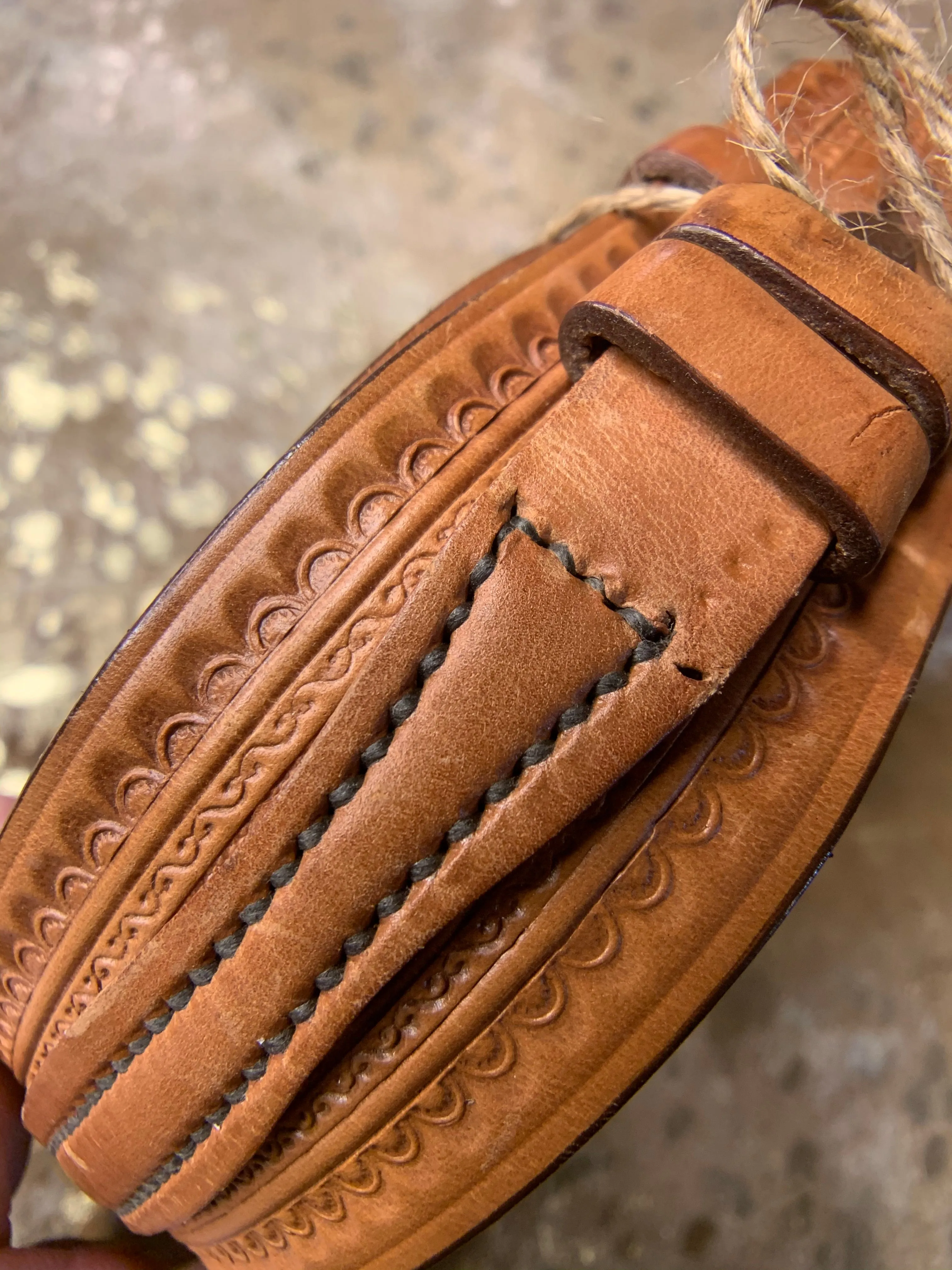 Vintage Handcrafted Snap-Back Belt