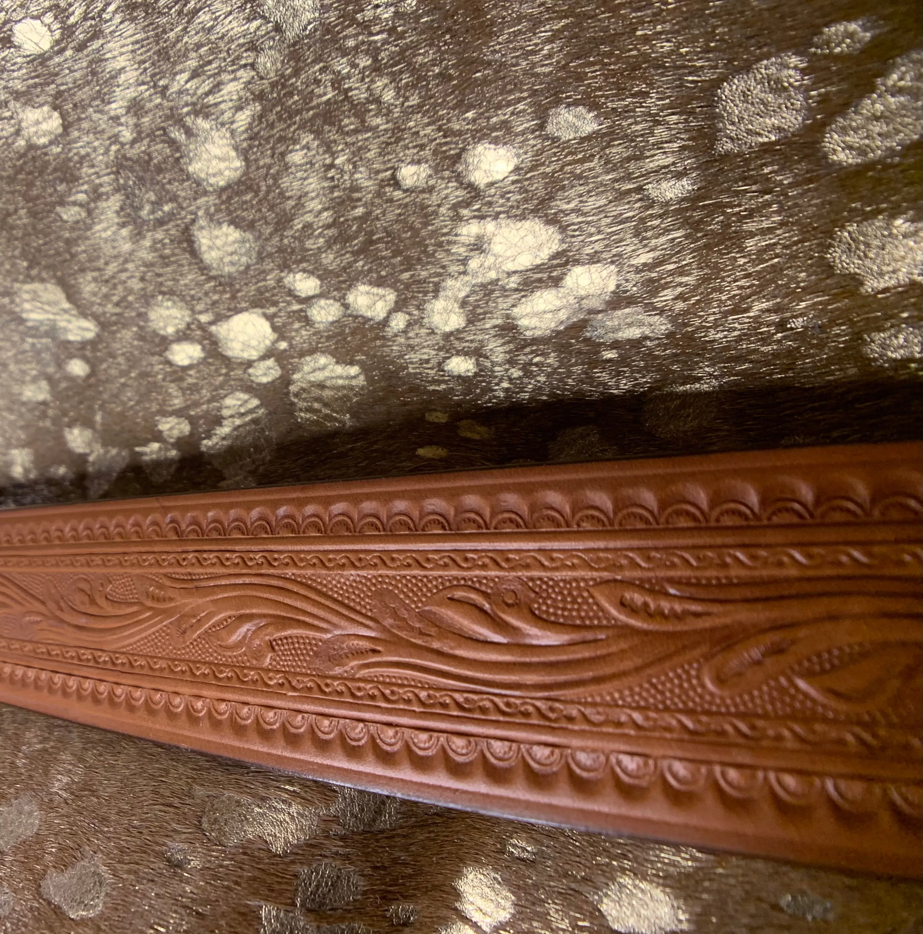 Vintage Handcrafted Snap-Back Belt