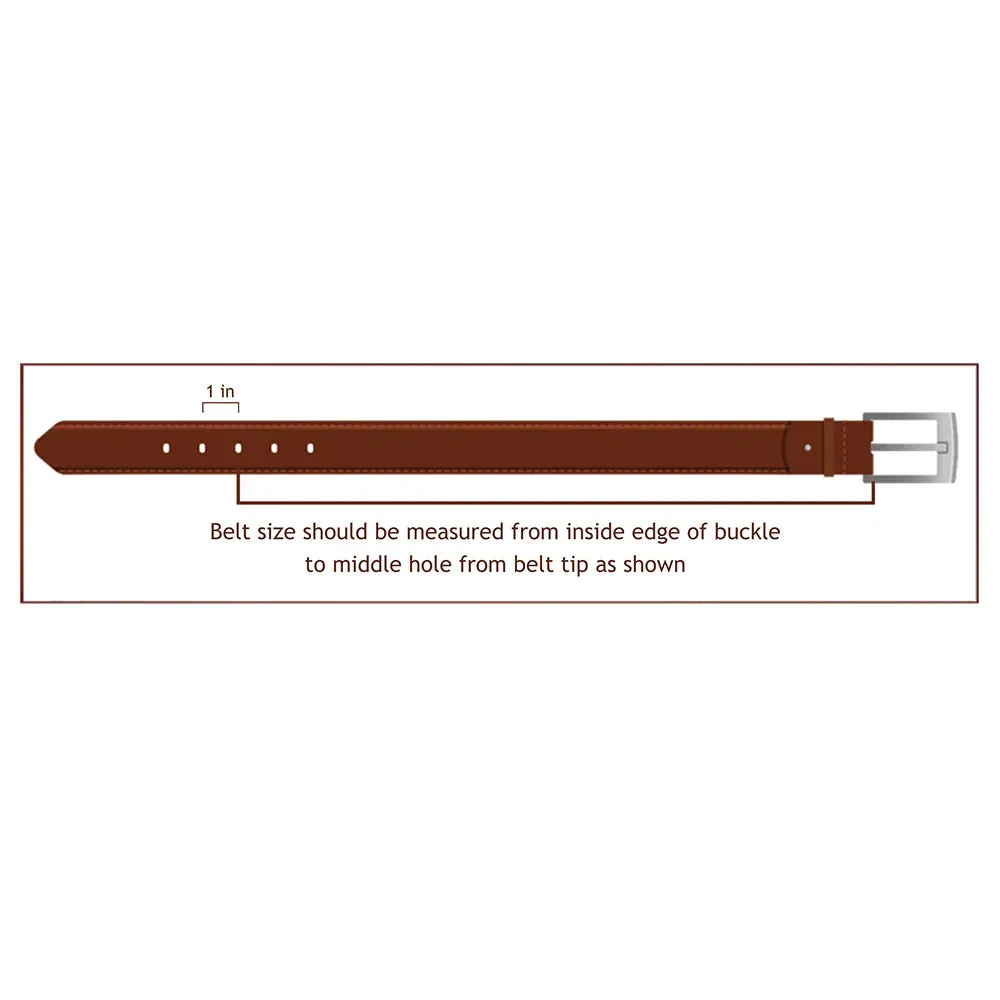 War of Roses Hand Tooled Leather Belt