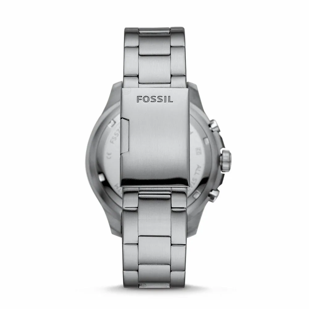 WW1704 Fossil FB-03 Chronograph Stainless Steel Chain Watch FS5725