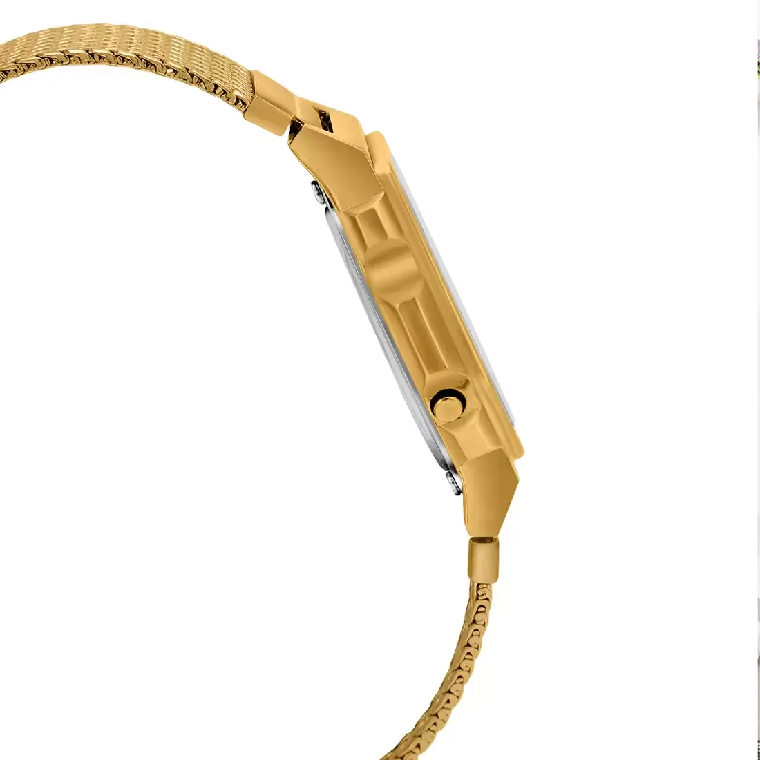 WW1919 Casio Vintage Illuminator Stainless Steel Golden Mesh Chain Watch A1000MGA-5EF