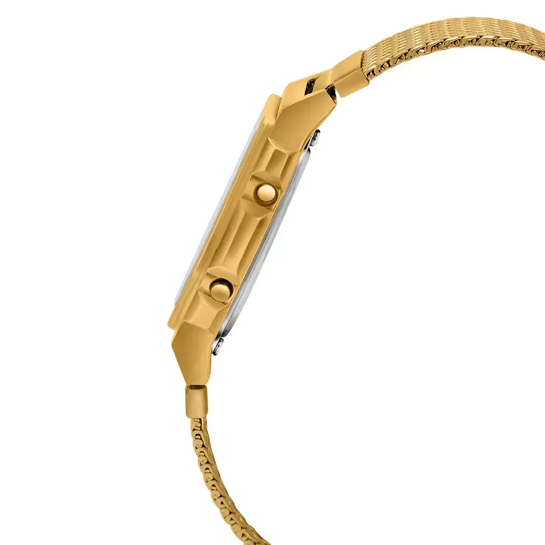 WW1919 Casio Vintage Illuminator Stainless Steel Golden Mesh Chain Watch A1000MGA-5EF