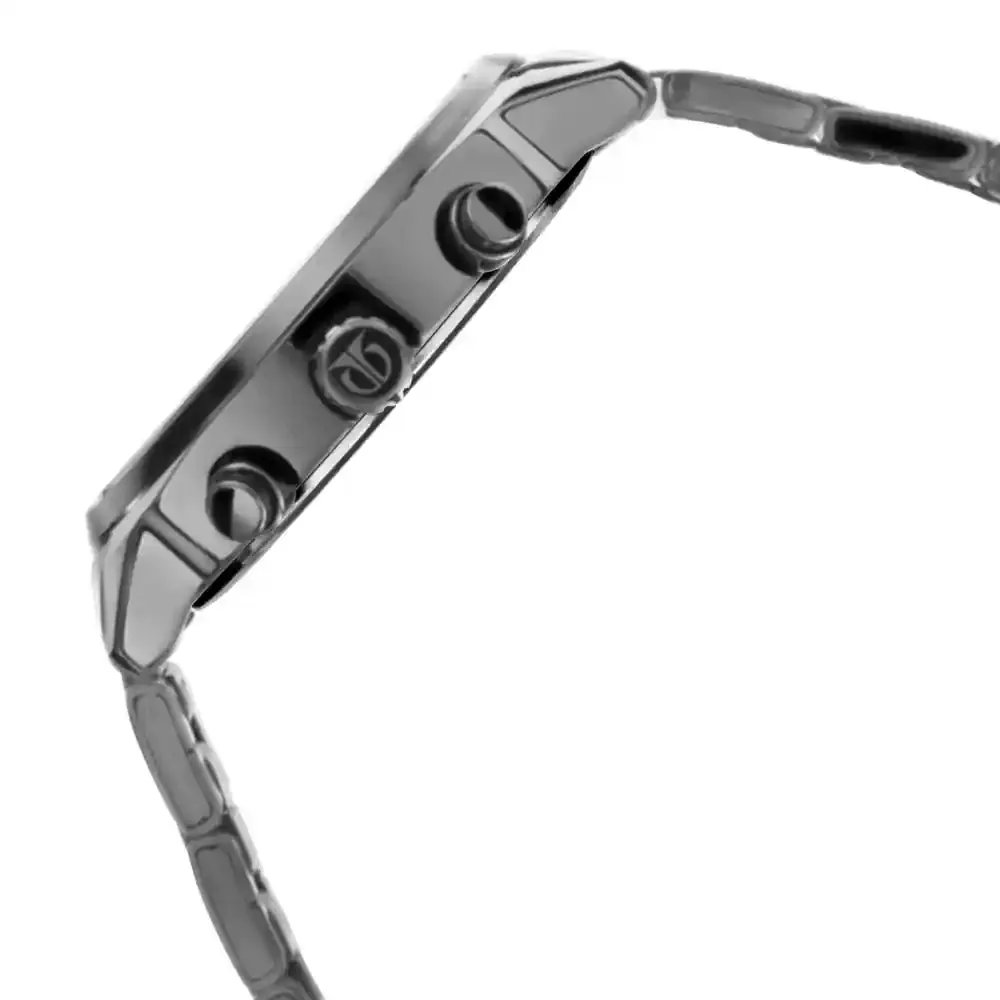 WW2197 Titan Workwear Day Date Black Chain Watch 1733NM01