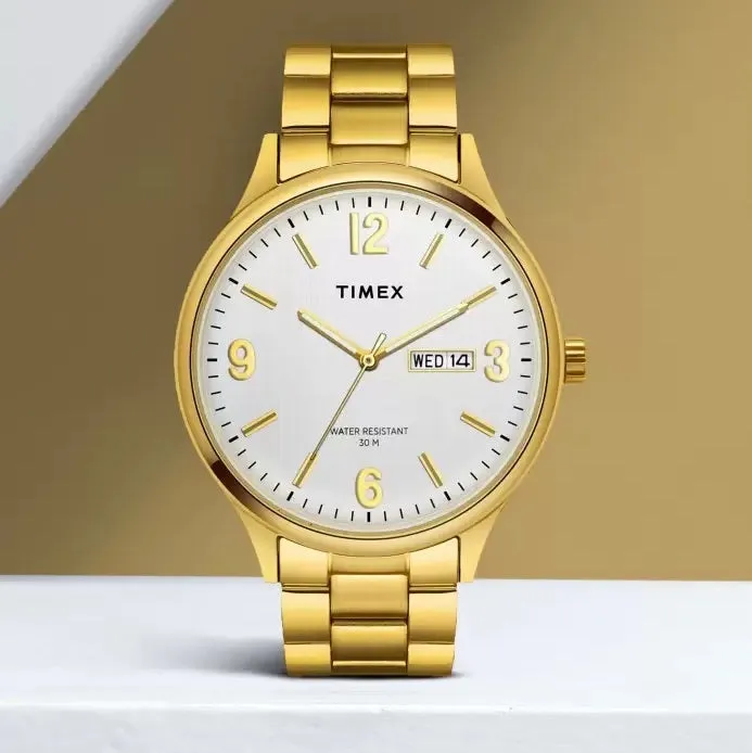 WW2389 Timex Day Date Chain Watch TWEG18421