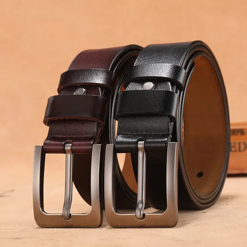 You Lucky Bastard - Gift for Husband - Personalized Leather Belt