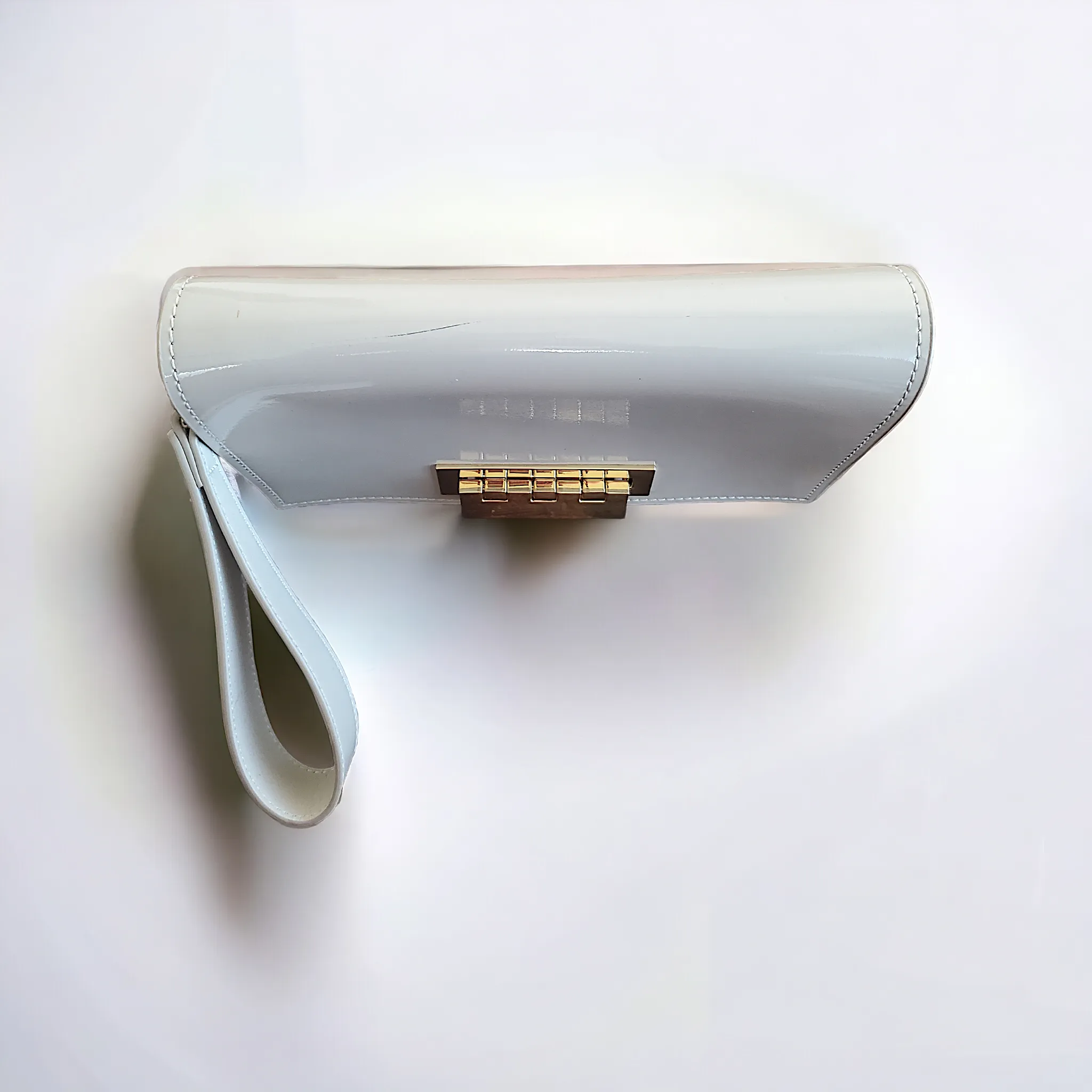 ZAC POSEN Patent Leather Wristlet